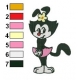Dot Animaniacs Embroidery Designs 02
